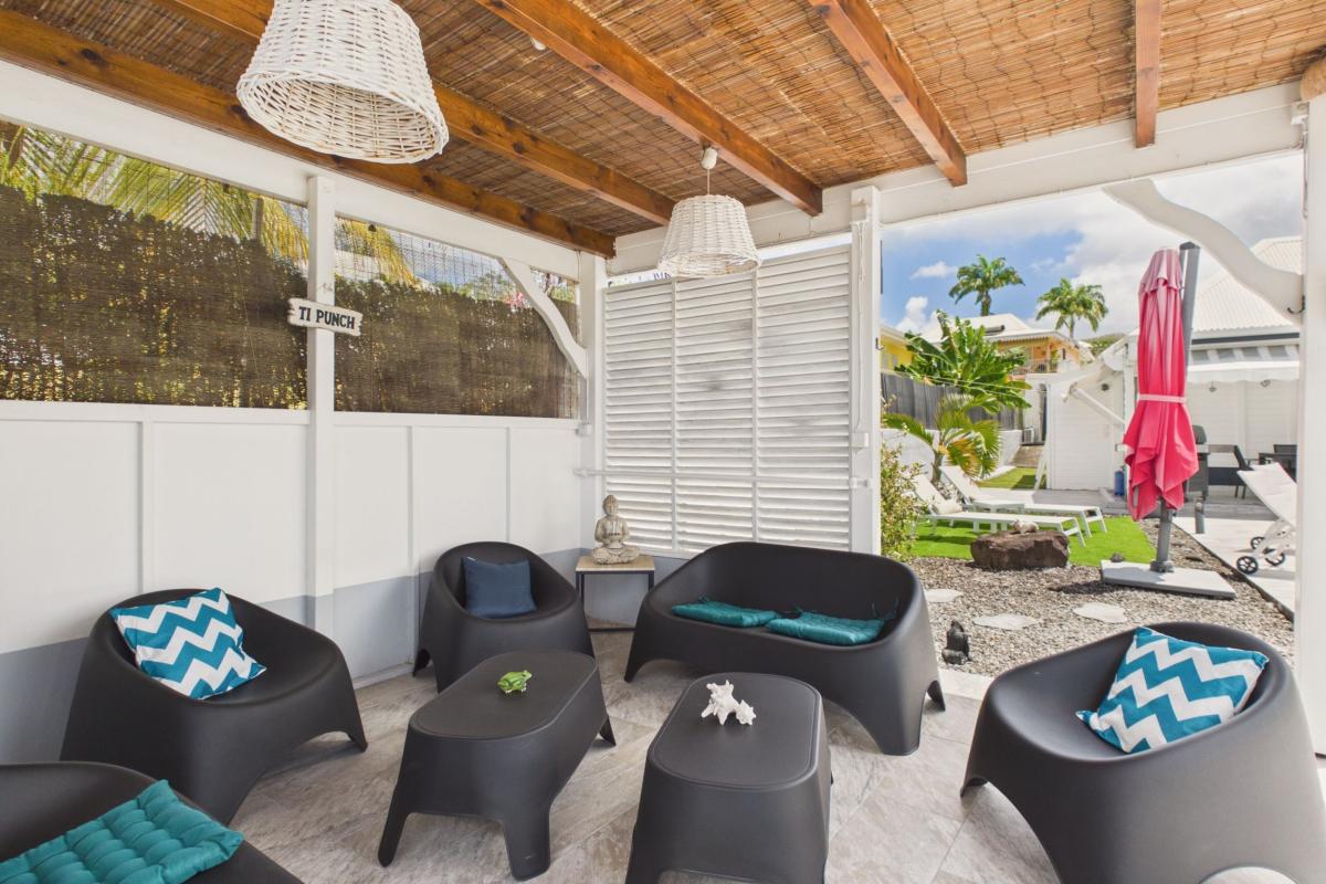 Location villa  au diamant piscine 8 personnes  - carbet bis